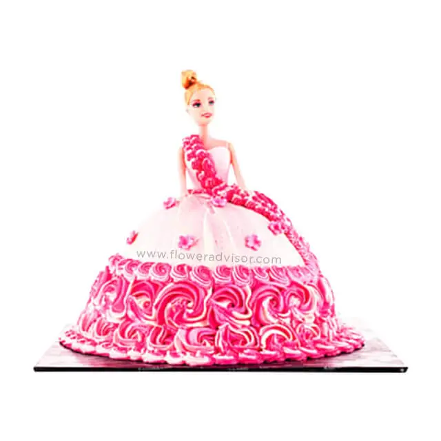 Barbie Doll Cake Sri Lanka Flowers